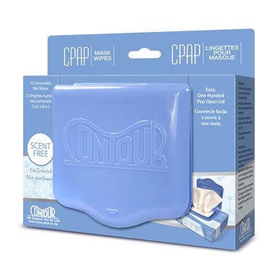 CPAP - Contour Mask Wipes - UnScented